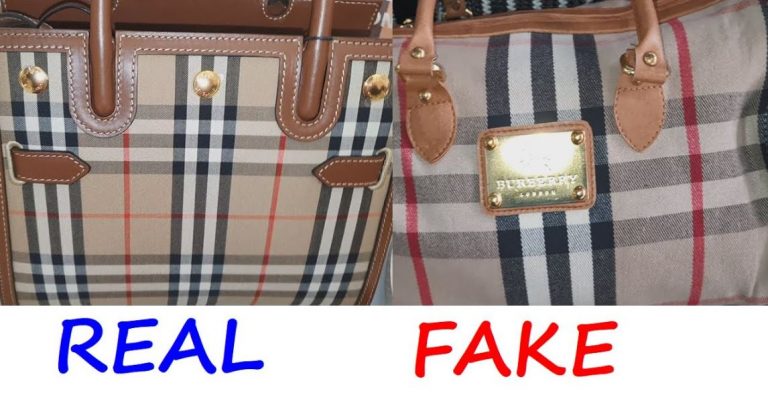 How To Tell If a Burberry Bag Is Real - CostFinderr