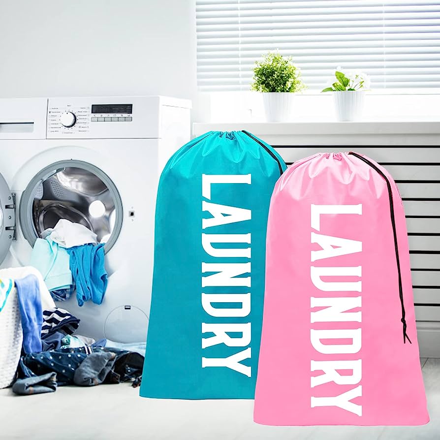 Fiodrmy 2 Pack XL Travel Laundry Bag